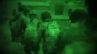 U.S. Army Special Forces Alongside Afghan National Army Commandos Raid Compound