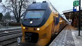 Treinen op station Dieren