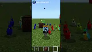 Minecraft: DANCE WITH THE PARROT 🦜😂 - #minecraft #funny #gaming #subscribe #trending #trend #shorts