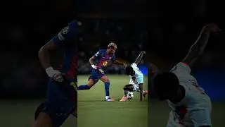Lamine Yamal's solo run vs PSG 🤯 #football #shorts #barcelona #psg #trending