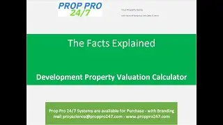 The Development Property Valuation Calculator Explained - Knowledge