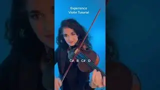 Experience by Ludovico Einaudi-Violin Tutorial by Susan Holloway #shorts