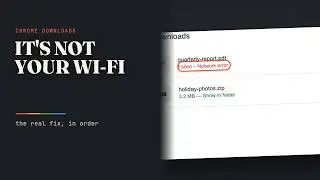 Chrome Download Failed, Network Error: Here's the Fix