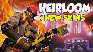 Opening packs for Caustic HEIRLOOM in aftermarket Apex Legends