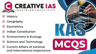 #kasprelims WIN prelims through MCQs-3|Creative IAS Academy