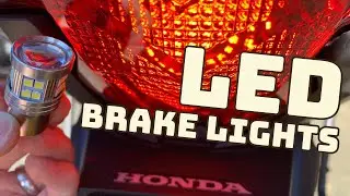 Fitting an LED Brake Light to a Honda CB125F 🚨🏍️