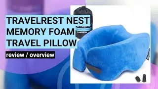 Travelrest Nest Memory Foam Travel Pillow Review: Ultimate Comfort for Long Flights