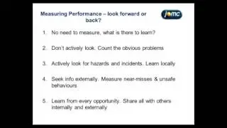 2013-03-07 08.01 JOMC - How to benchmark the maturity of your safety culture