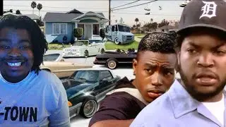 JerCrispy reaction to Why HOOD Movies Had Ball Knowledge in Cars