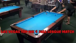 Vlog 173: Las Vegas TAP Wk 4 Fall League Match 2019