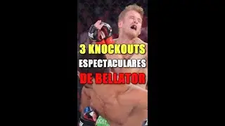 3 KNOCKOUTS ESPECTACULARES de BELLATOR (RESUBIDO)