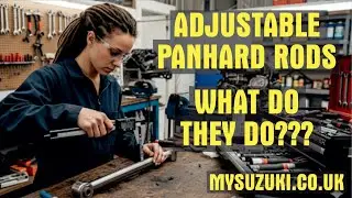 Тяга Панара для Suzuki Jimny: объяснение принципа работы | Регулируемая тяга против кронштейна дл...