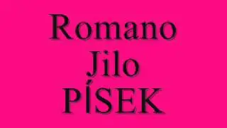 Romano Jilo PÍSEK