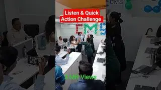 Listen & Action Challenge #quickgame #teambuilding #listeningskills  #creativegames  #funfriday