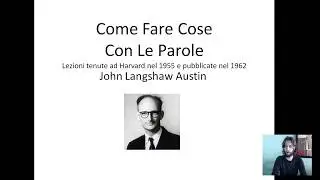Come Fare Cose con le Parole. John Austin