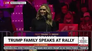 FULL SPEECH: Trump Family Speaks at Inauguration Eve Trump Rally in Washington D.C. - 1/19/25