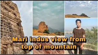 View of Mari Indus from top of the mountains⛰️⛰️ | Hindu's 200 year old temples | VLOGS PLANET