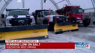Huntington road salt shortage raises concerns ahead of potential winter weather