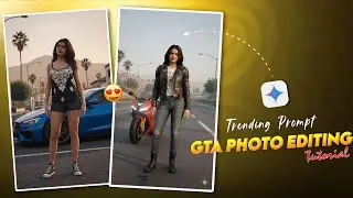 Instagram Par Viral GTA Photo Editing Kaise Kare 🔥 | One Click GTA Image Tutorial | Top 7 AI Prompts