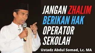 Ustadz Abdul Somad Lc, MA - HAK OPERATOR SEKOLAH DALAM TUNJANGAN SERTIFIKASI GURU