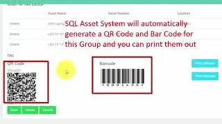 SQL Asset Management System Tutorial 3 Group Maintenance