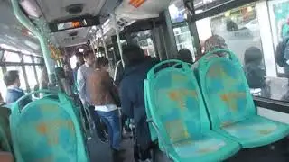 BUS 164 trajet en urbanway 12 ( HABILLAGES 8809 ) de église de colombes porte de champerret + départ