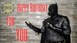 Batman message happy birthday for you