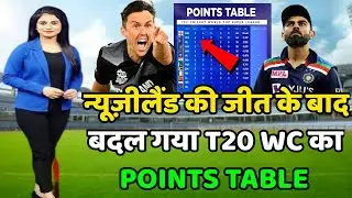 T20 World Cup 2021 Points Table | IND vs NZ After Match Points Table |T20 WC Points Table