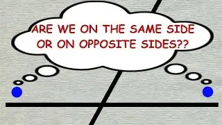 Position of 2 points with respect to a straight line | ZJ learning | Straight Lines#19
