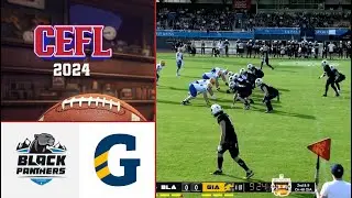 Highlights CEFL 2024 - 1/4 de Finale : Black Panthers de Thonon VS Gratz Giants