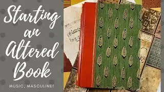Starting an Altered Book - Poppy's Praise Book, Part 1 | Plus, Happy Mail Share & Mental Health Plug