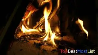 Relaxing Fireplace Sounds - Burning Fireplace & Crackling Fire Sounds