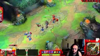 First time playing zed reaction [STREAM HIGHLIGHT]