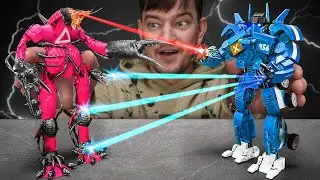 Трансформеры Lego против настоящих самодельных трансформеров! 😱 *Новая* битва самодельных трансфо...