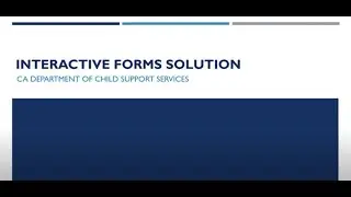 California Department of Child Support Services: Intergovernmental Case Processing Grant Update