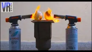 2 Egg Vs 2 Gas Torch - Life Hacks !