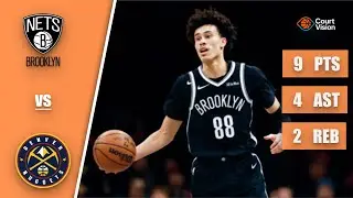 Nolan Traore - 9 Points, 4 Assists, 2 Rebounds vs Nuggets - 2025-26 Regular Season