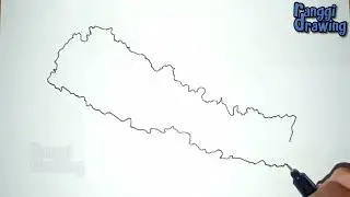 How to Draw Map of Nepal
