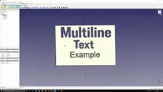 Text cuts in Freecad 0.18