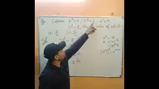 Class 8 maths Surds and indices part -8
