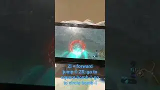 How to wind bomb in Zelda.