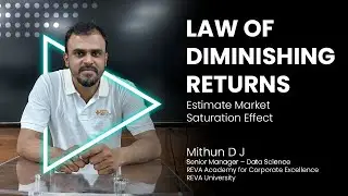 Law of Diminishing Returns | Estimate Market Saturation Effect | RACE | REVA University