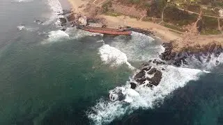 Tenneti Beach - Vizag | Sunrise View | Drone shot | Vizag Drone view