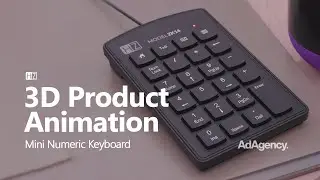 Mini Numeric Keyboard - Captivating 3D Motion Video
