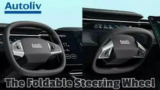 Autoliv и Tensor представили руль будущего.