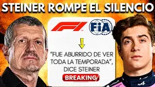 GRAN TENSI&Oacute;N en la F1 despu&eacute;s de que Guenther Steiner dijera que un piloto fue &ldquo;ABURRIDO DE VER&rdquo;
