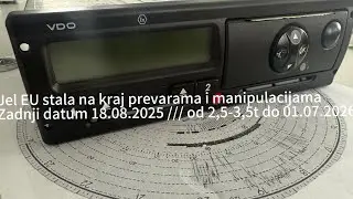Smart Tahograf Gen2 V2 za kamione i buseve rok do 18.08.25  Vozila 2,5-3,5t do 01.07.26 Medj.transp
