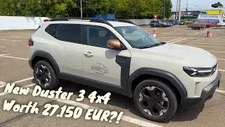 Dacia Duster 2024 4x4 In-Depth Walkaround Exterior Interior