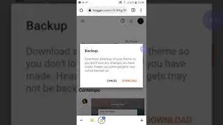 How to change your blog theme in mobile?(custom)
