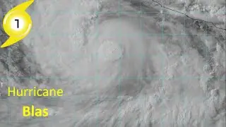 Hurricane Blas Rapidly Intensifies; Near Category 2 Status - Advisory 3